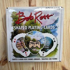 NWT Bob Ross Shaped Playing Cards - Multicolor